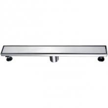 Dawn LVA240304MB - Shower linear drain--18G, 304type stainless steel, matte black finish: 24''Lx3'&apo