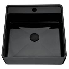 Dawn WBT4141NMB - Dawn® Stainless Steel Bathroom Vanity Sink Top, Nanometer Black