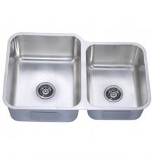 Dawn DSU301916R - Dawn® Undermount Double Bowl Sink (Small Bowl on Right)