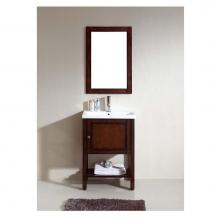 Dawn UN98036-04 - Dawn® Vanity Set: Counter Top (RAT241501-04), Cabinet (RAC231532-04), Mirror (RAM210