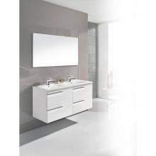 Dawn VITA-4801 - Dawn® Vitale Series White Vanity set