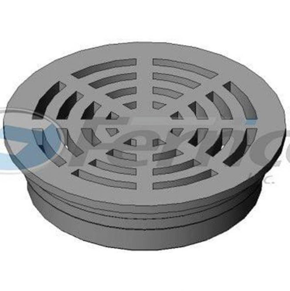 6'' Round Grate Green