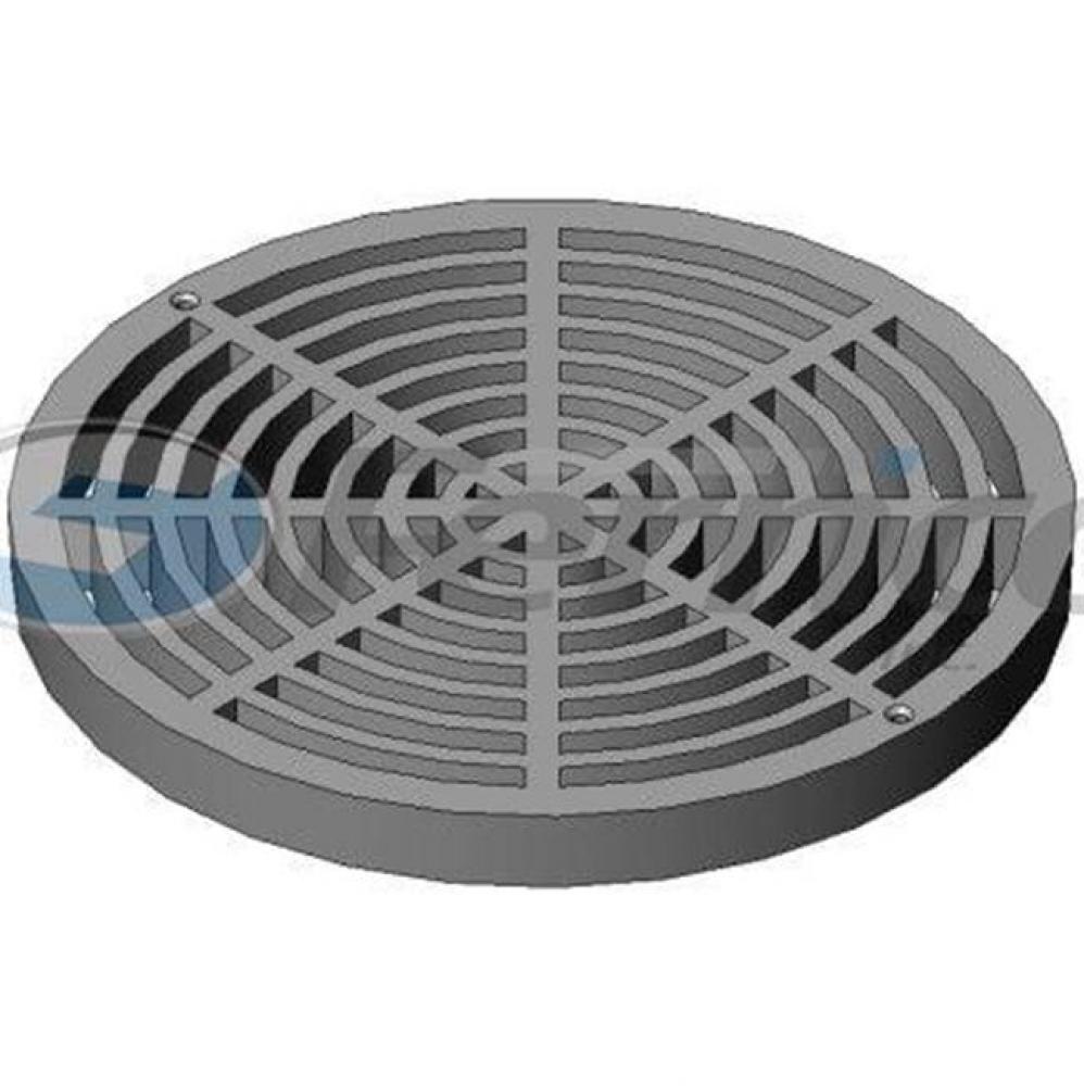 12'' Round Grate Black