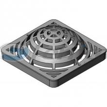 Fernco FSD-120-A - 12'' Square Atrium Grate Green