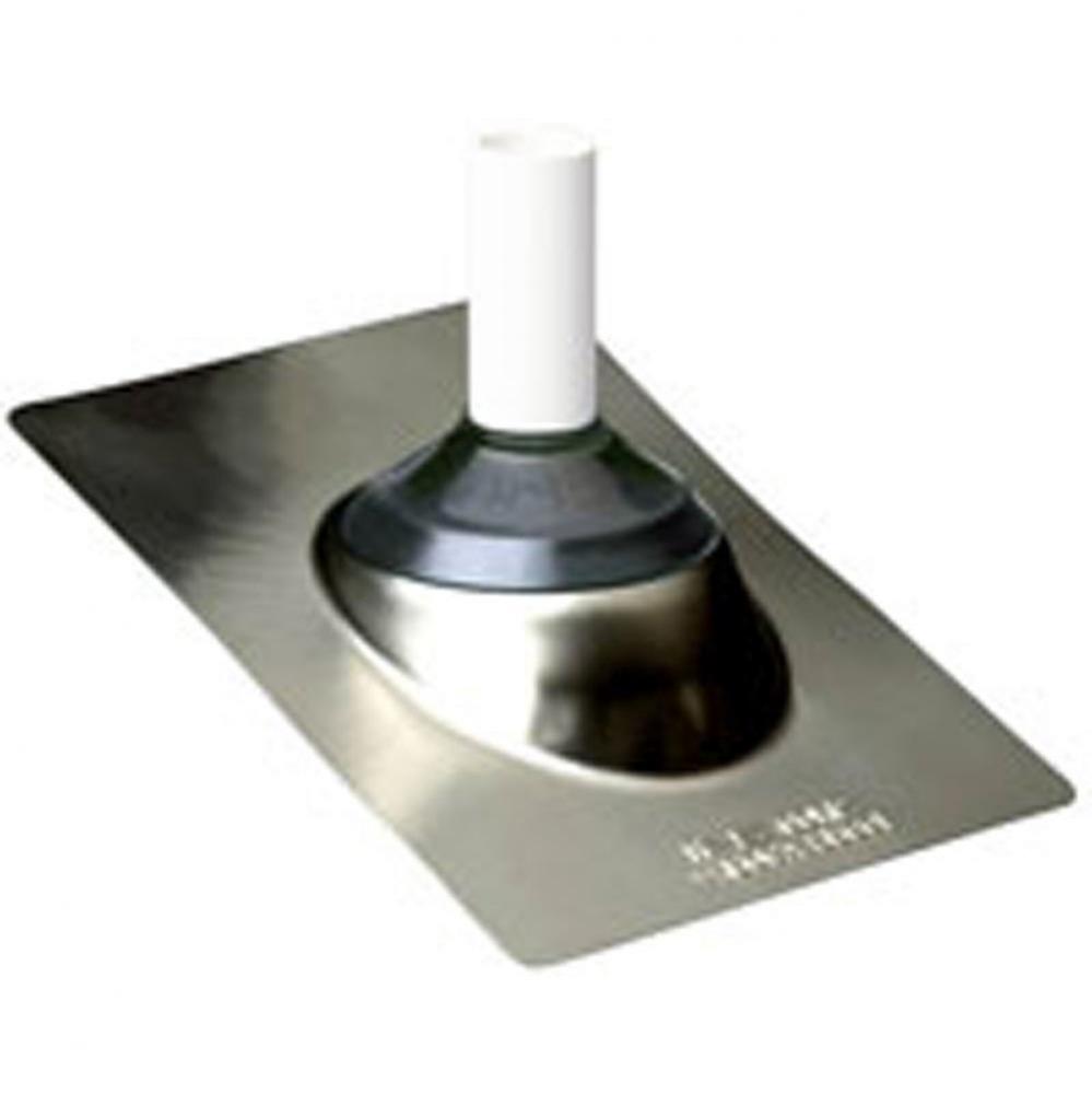 Aluminum Base Roof Flashings for 1/2'', 3/4'' or 1'' Tubing