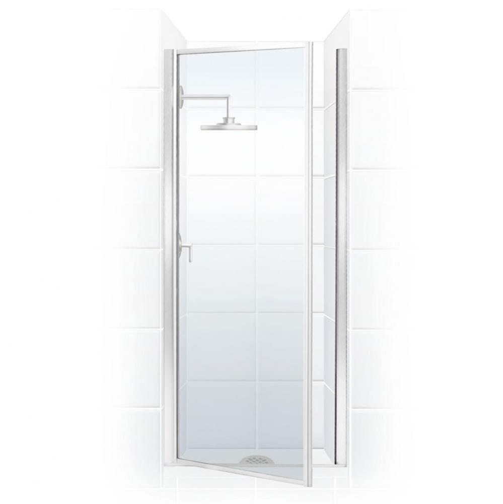 Pivot Door with Clear Glass, 32'', Chrome