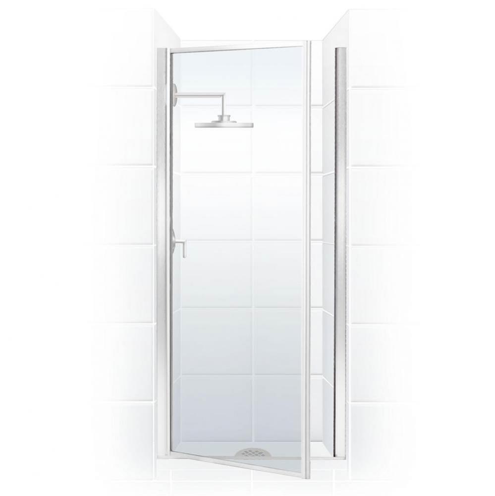 Pivot Door with Clear Glass, 36'', Chrome
