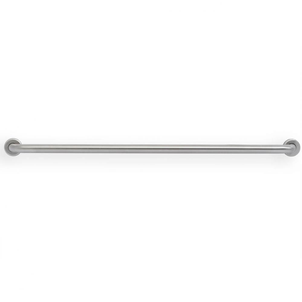 Grab Bar, 48'' L, 1.5'', Smooth, Stainless Steel