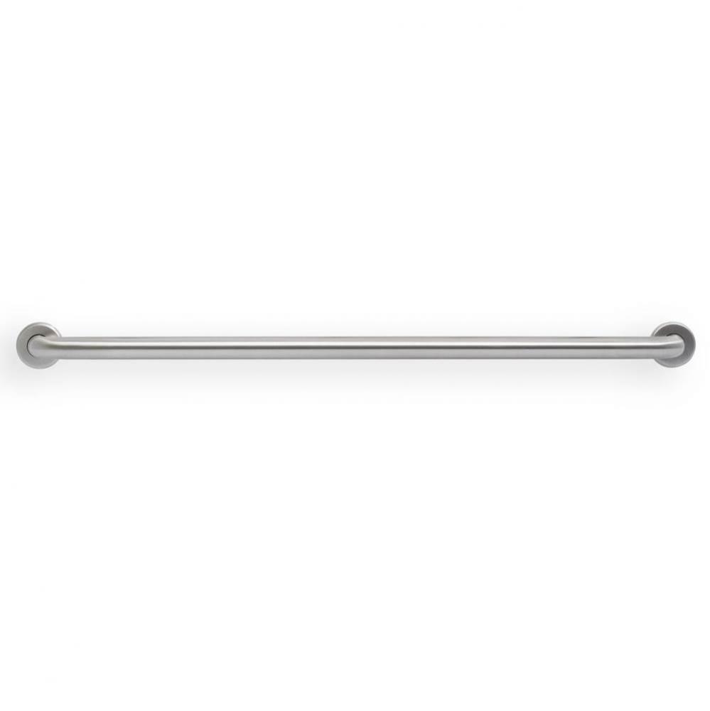 Grab Bar, 42'' L, 1.5'', Smooth, Stainless Steel