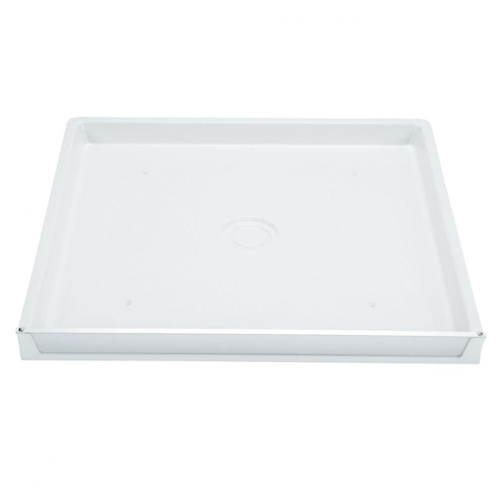 Durapan Washer Pan, 30''x32'', 1'' Side Drain