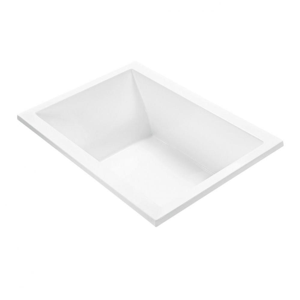 Andrea 12 Acrylic Cxl Undermount Air Bath Elite/Stream - White (59.75X42)