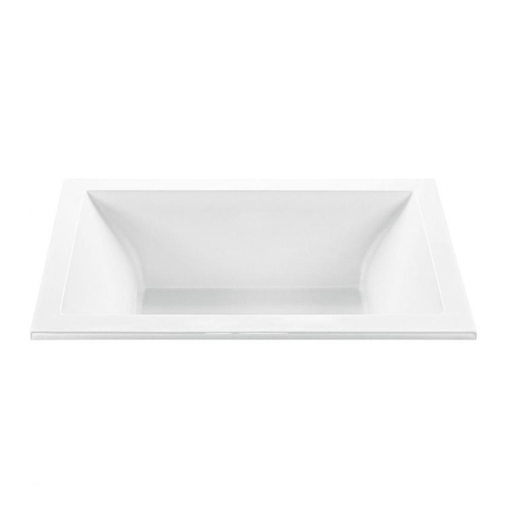 Andrea 13 Acrylic Cxl Undermount Air Bath/Stream - White (65.75X41.875)