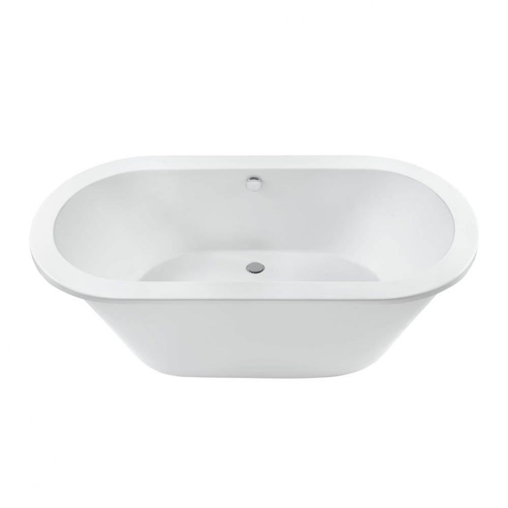 New Yorker 6 Dolomatte Freestanding Air Bath - White (71.875X36)