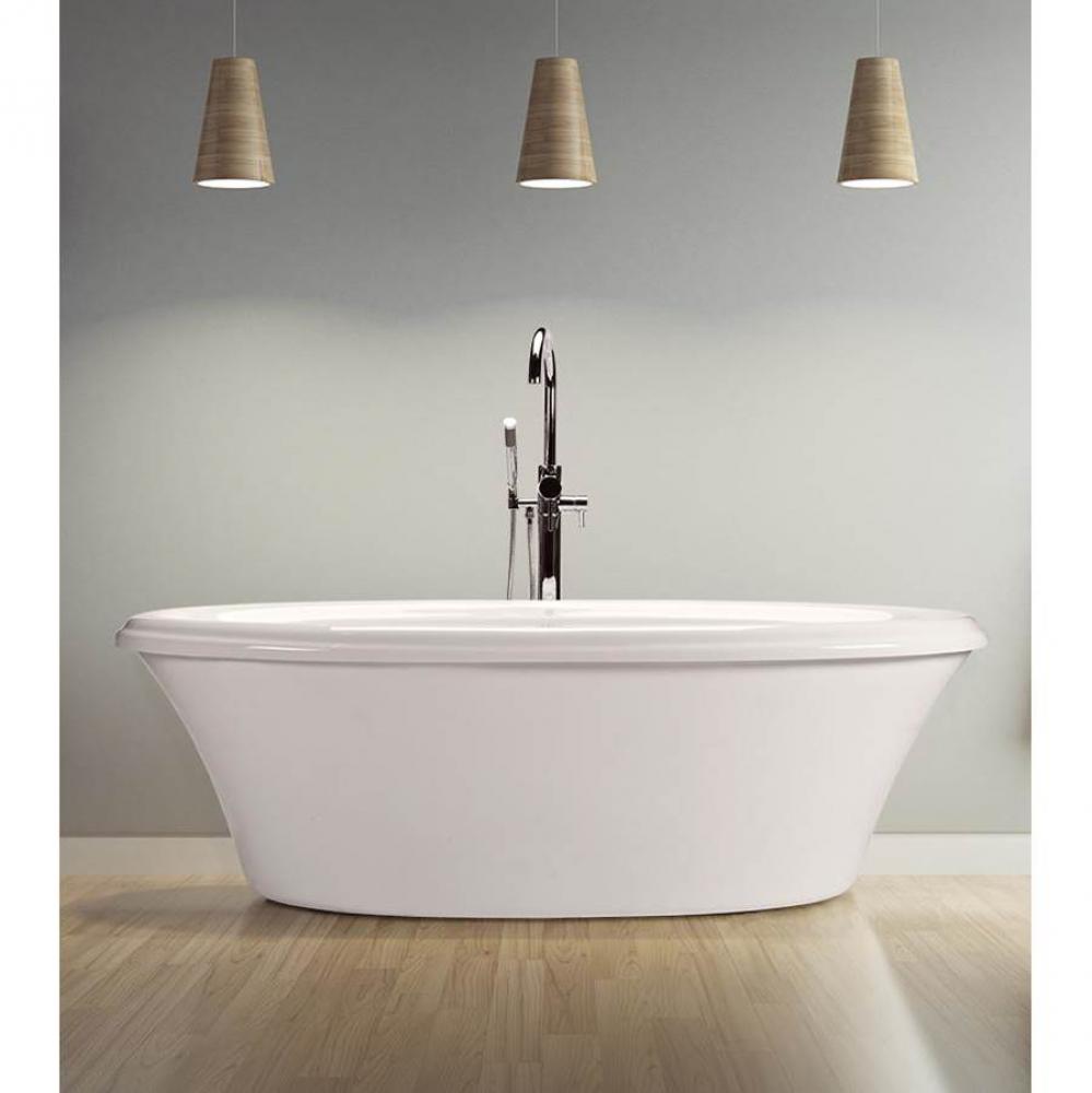 71X41 Bone Freestanding Air Bath Victoria 4