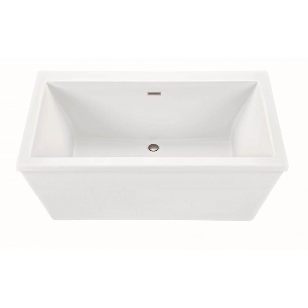 Kahlo 3 Dolomatte Freestanding Faucet Deck Air Bath - White (60X36)