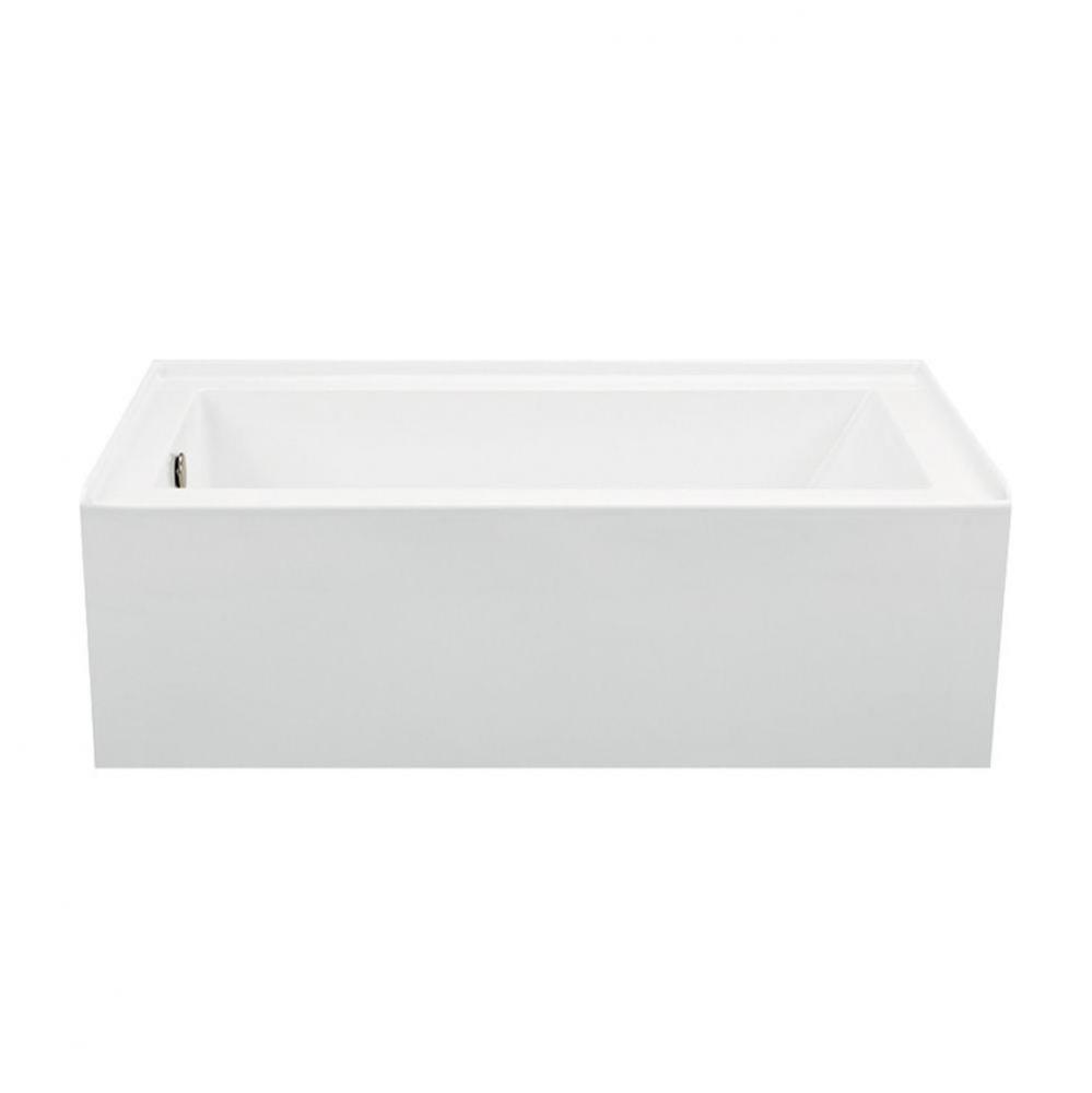 Cameron 1 Acrylic Cxl Integral Skirted Lh Drain Air Bath Elite/Microbubbles - White 60X32)