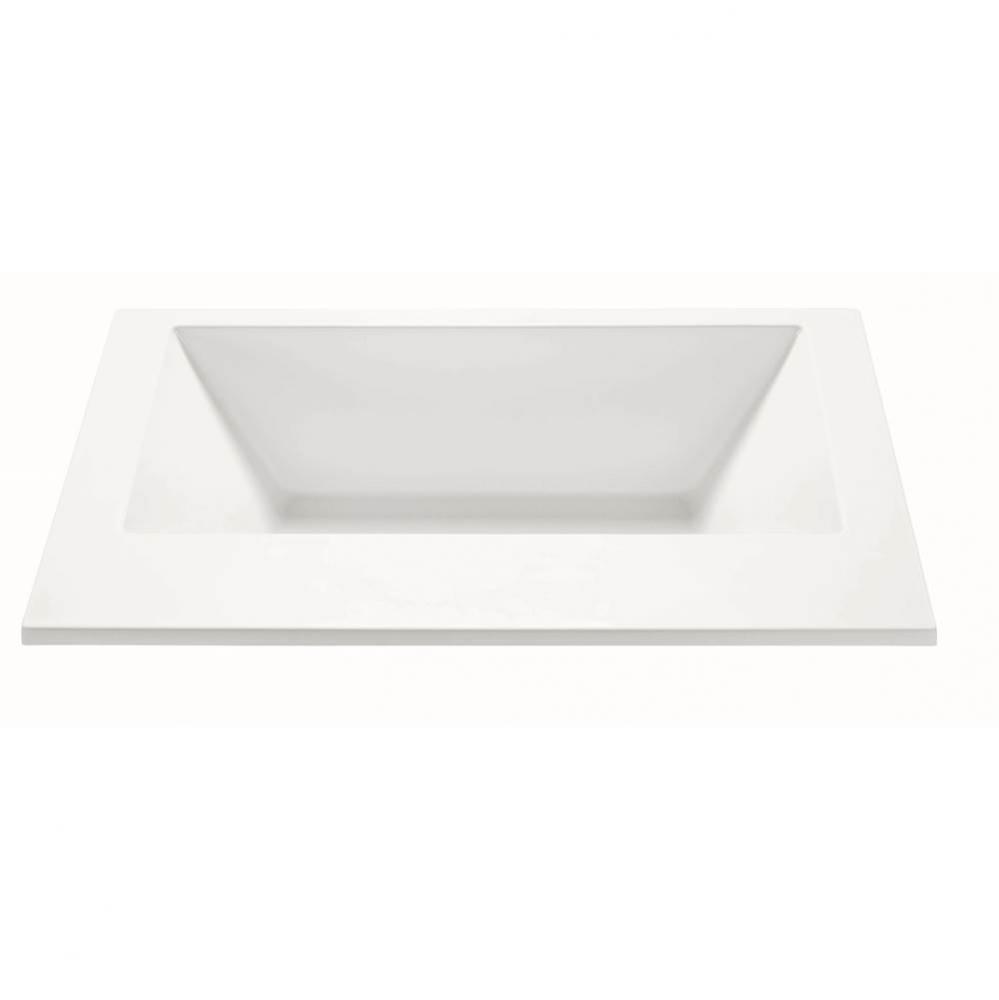 Metro 3 Dolomatte Undermount Whirlpool - White (66.125X42)