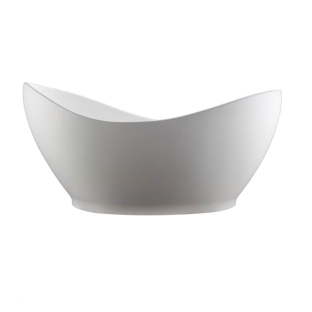 Juliet Sculpturestone Freestanding Air Bath - Matte White (72X36)