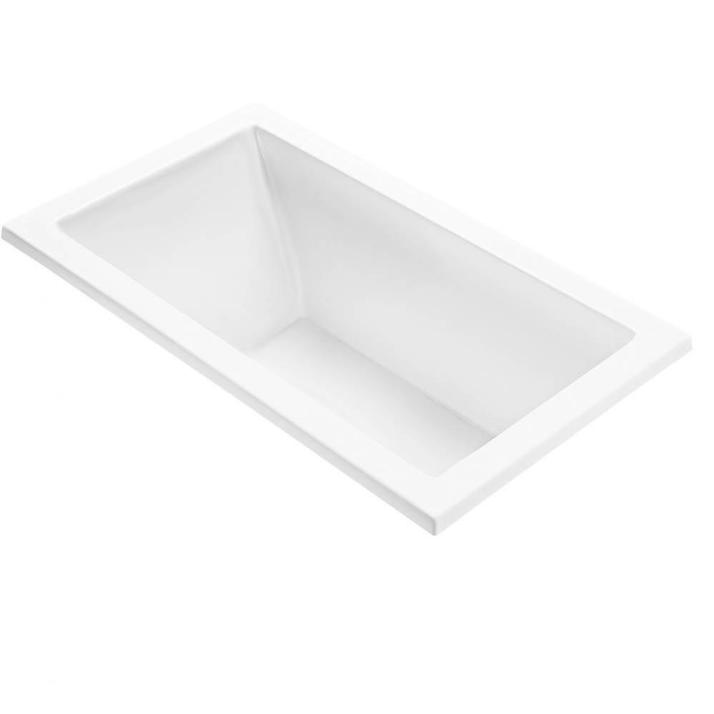Andrea 19 Acrylic Cxl Undermount Air Bath Elite/Stream - White (54X32)