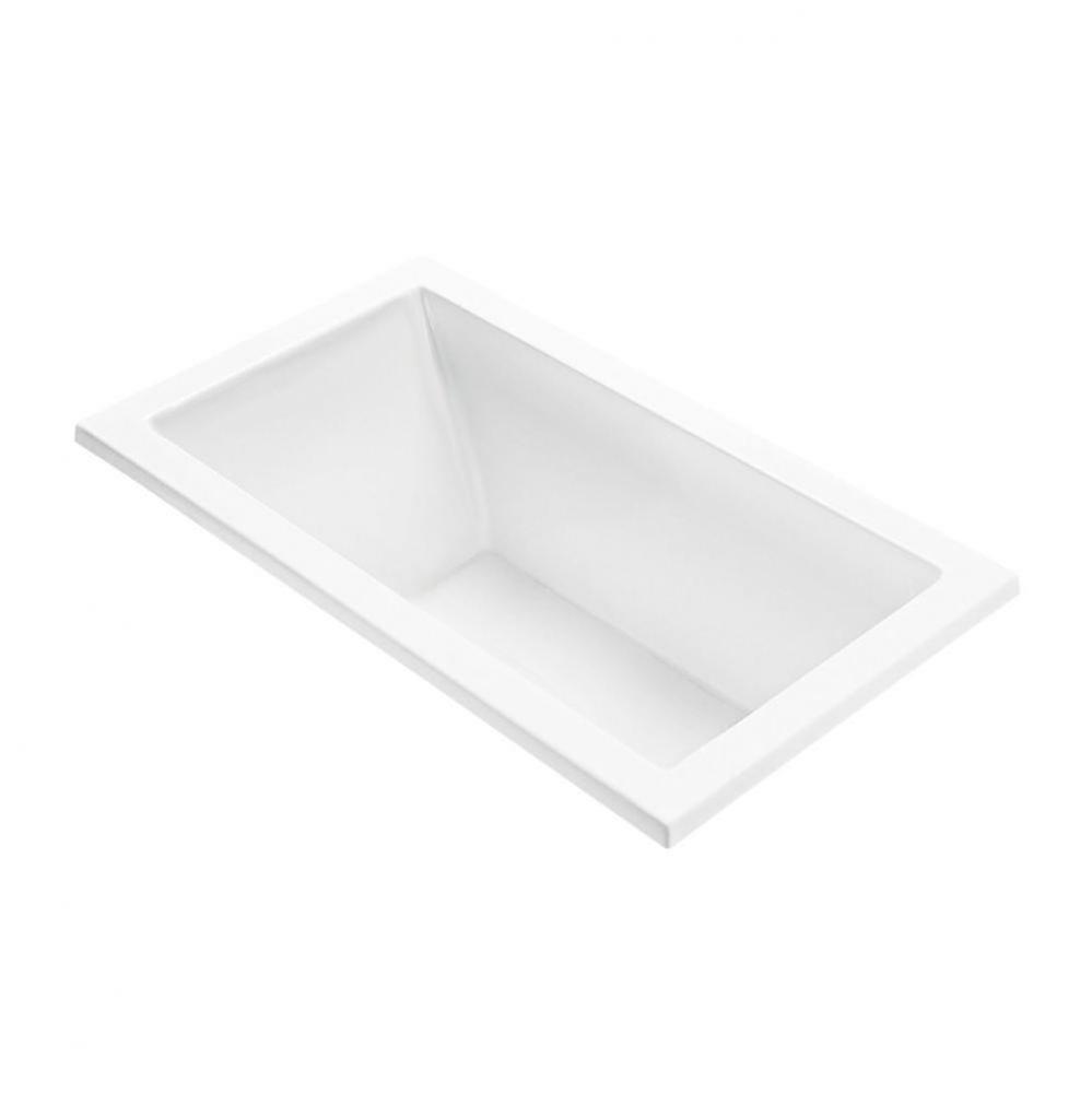Andrea 20 Acrylic Cxl Undermount Air Bath/Microbubbles - White (54X36)