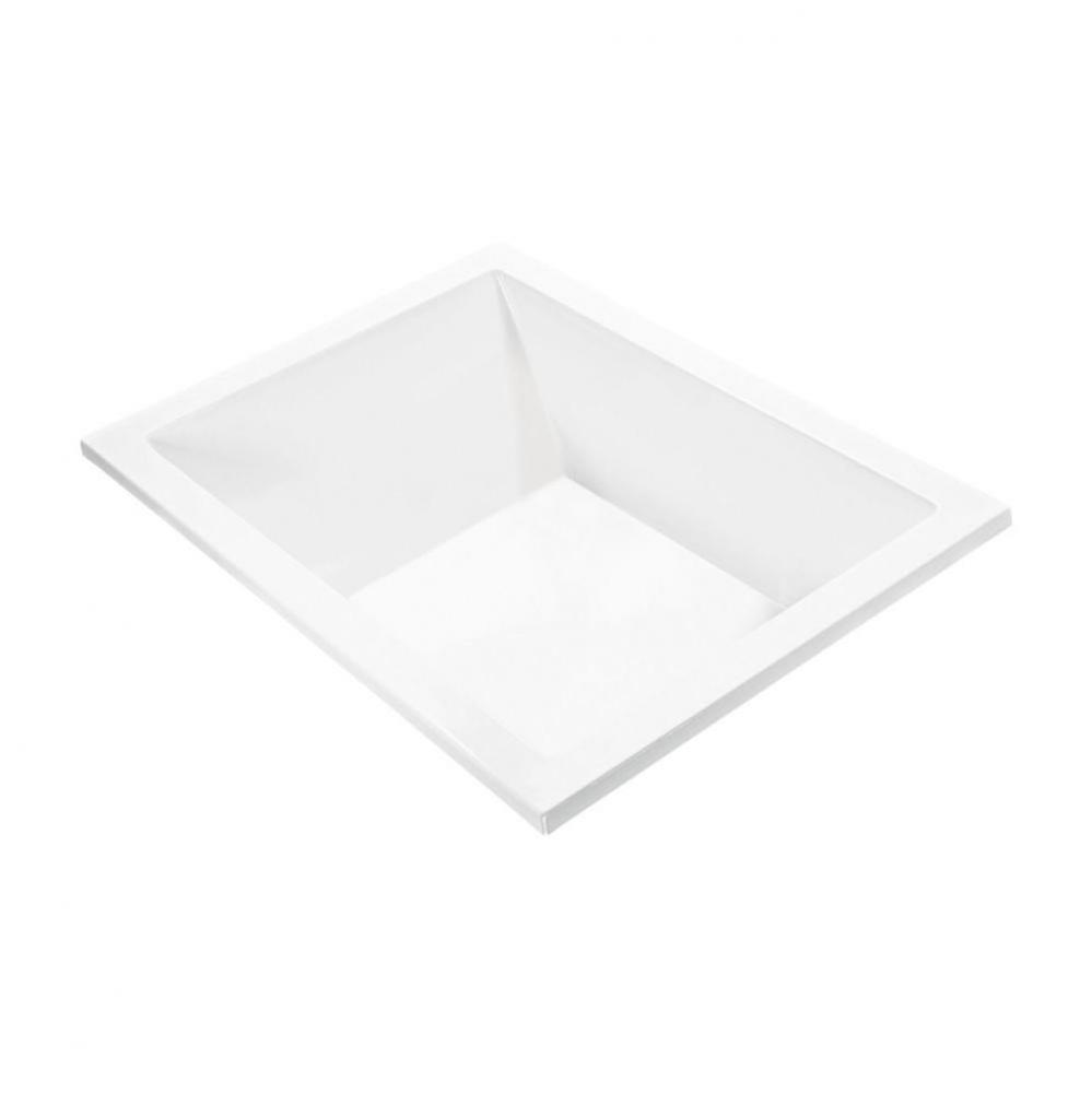 Andrea 21 Acrylic Cxl Undermount Air Bath/Microbubbles - White (54X42.125)