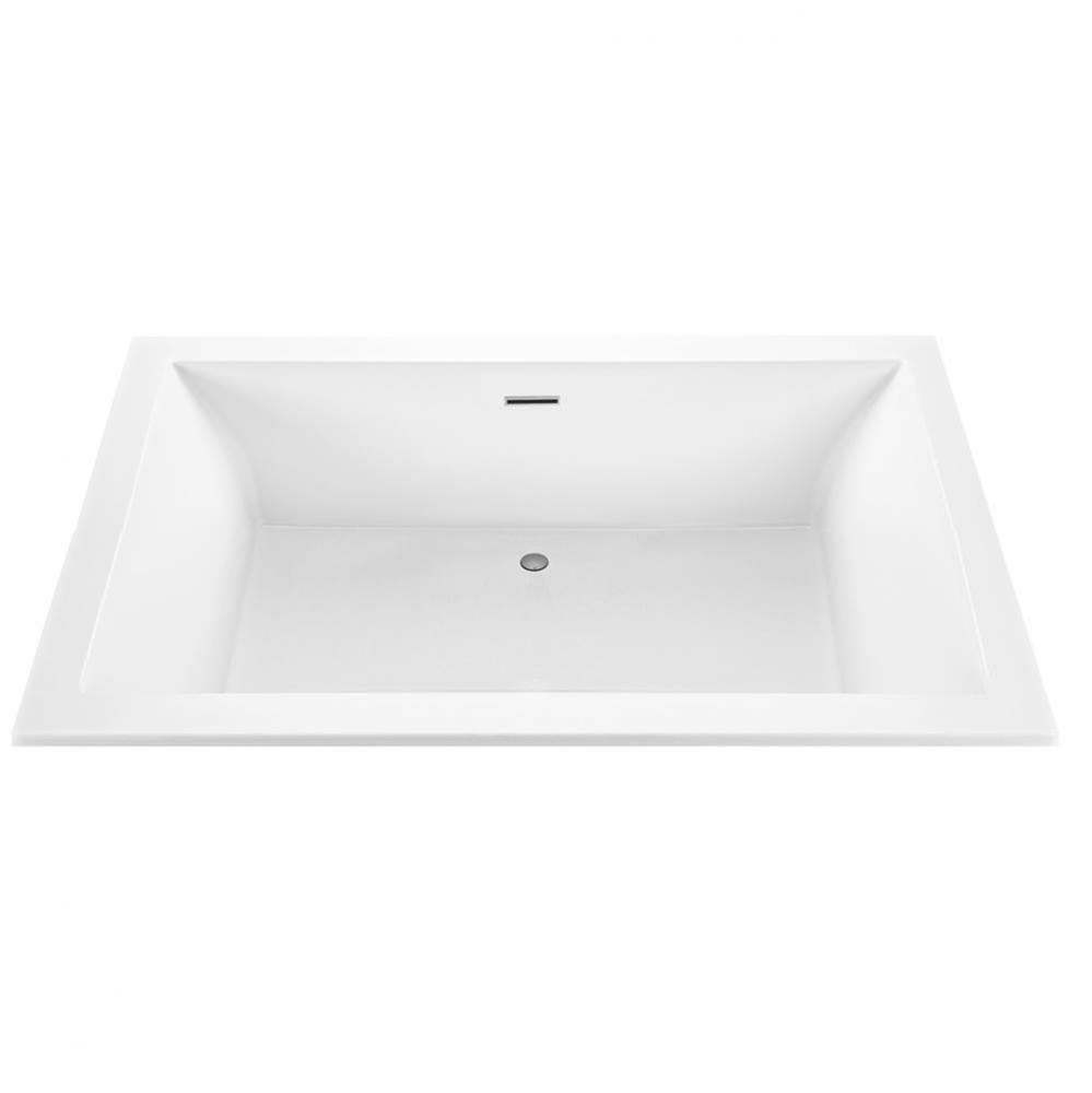 Andrea 22 Acrylic Cxl Undermount Air Bath/Stream - White (66X36)