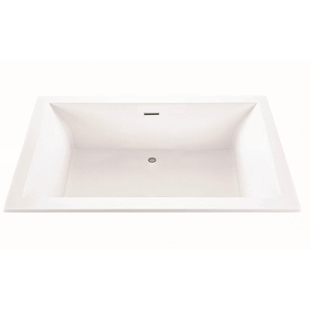Andrea 22 Dolomatte Drop In Air Bath/Stream - White (66X36)