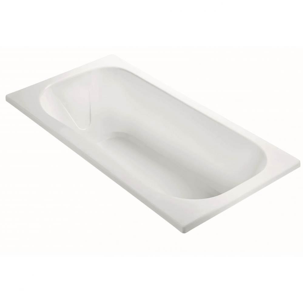 Georgian 3 Dolomatte Drop In Air Bath/Ultra Whirlpool - White (71.5X35.5)