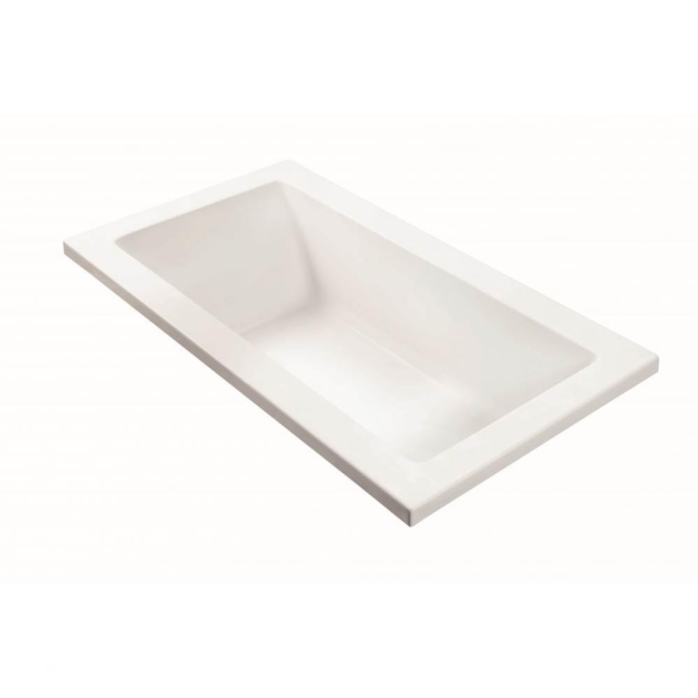 Andrea 26 Dolomatte Undermount Soaker - White (54X30)