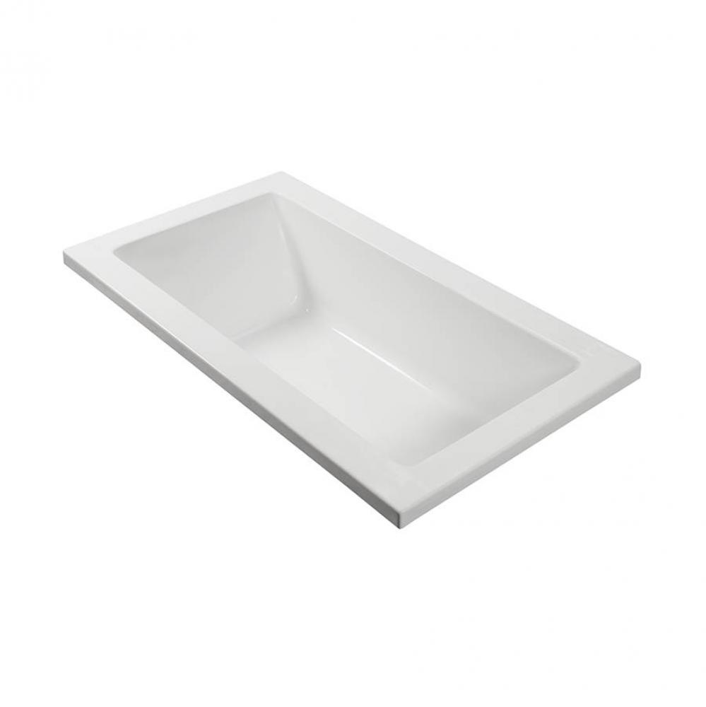 54X30 BONE UNDERMOUNT WHIRLPOOL/AIR BATH COMBO ANDREA 26