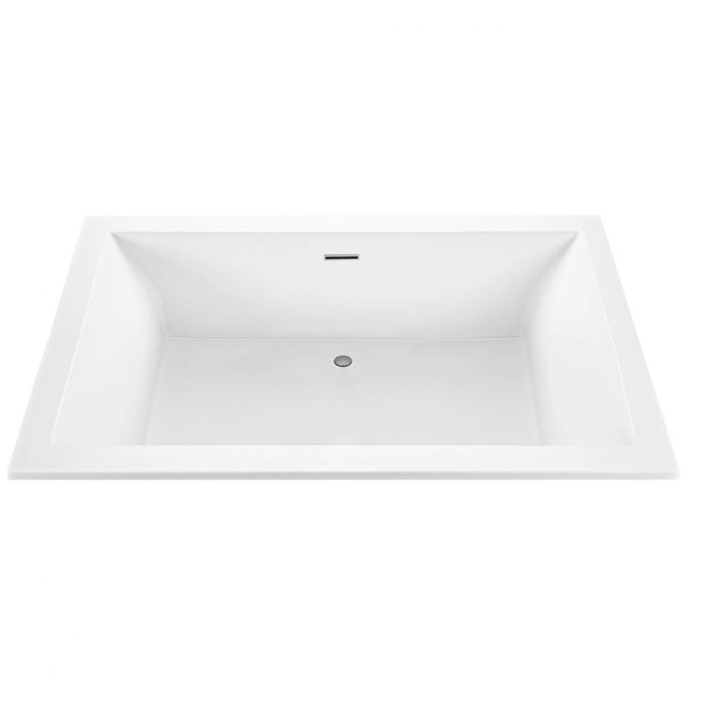 Andrea 28 Acrylic Cxl Undermount Air Bath/Microbubbles - White (66X30)