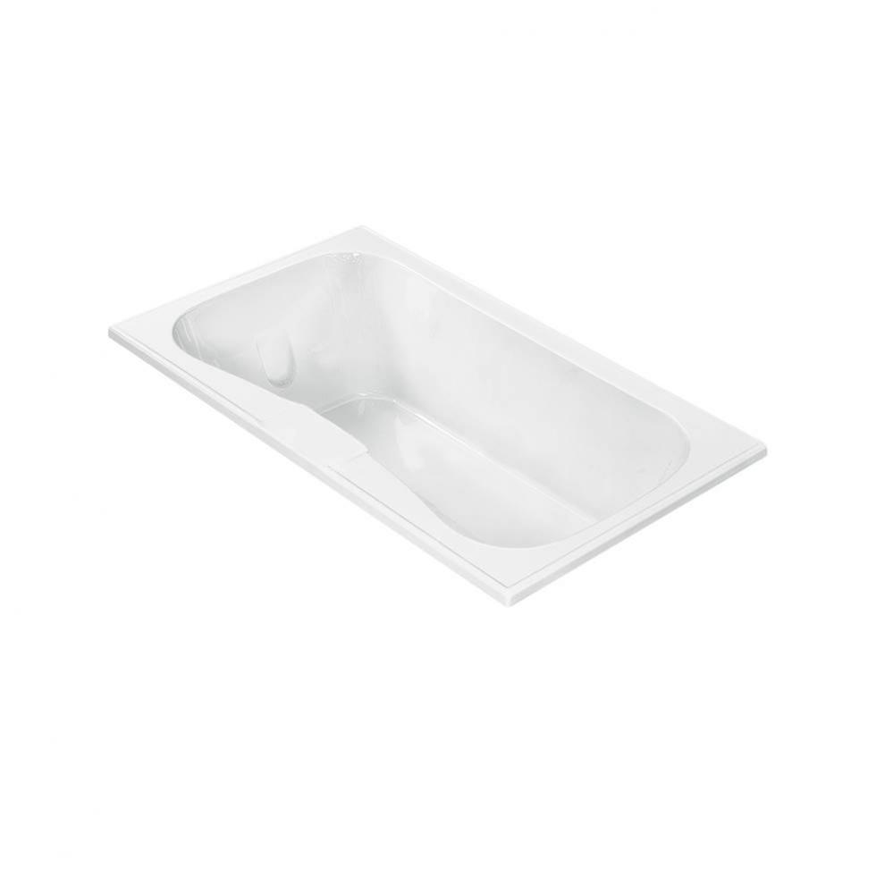 Georgian 1 Acrylic Cxl Drop In Air Bath Elite/Stream - White (71.5X41.5)