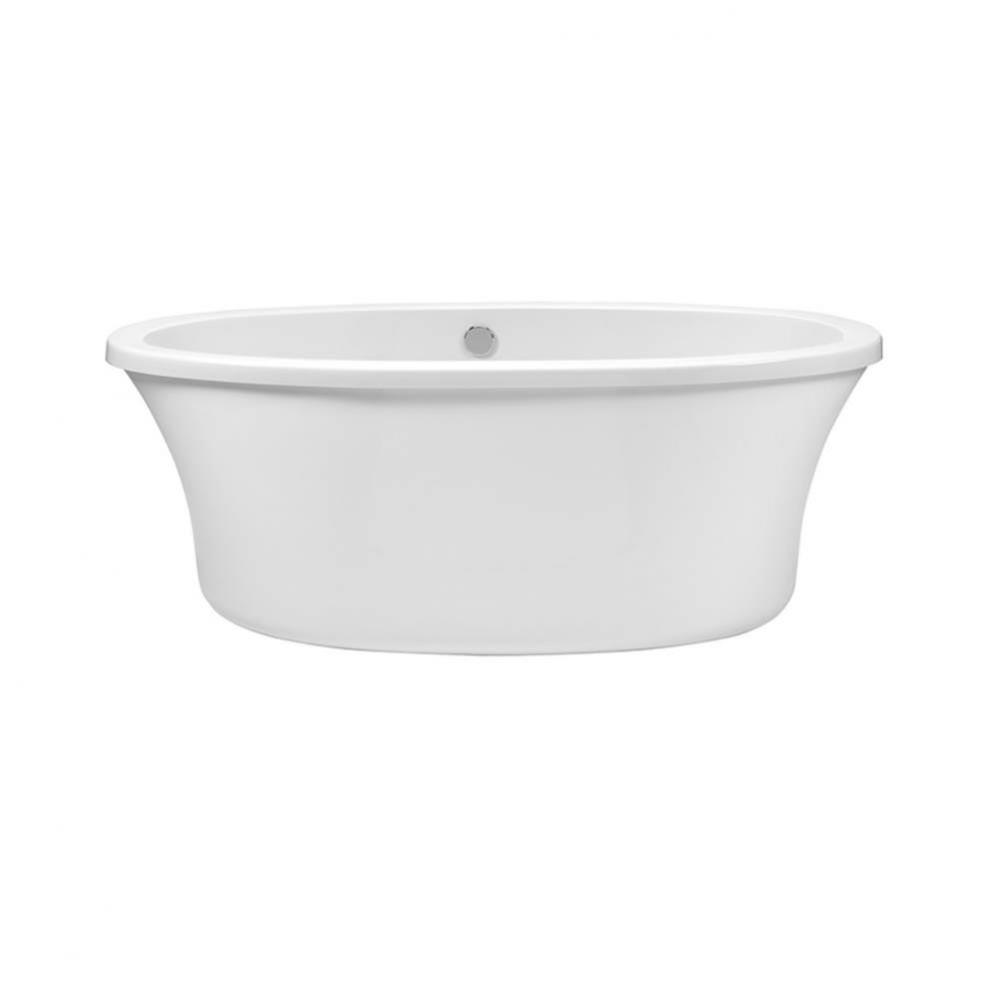 Louise 2 Acrylic Cxl Freestanding Rh Soaker - White (66X36.75)