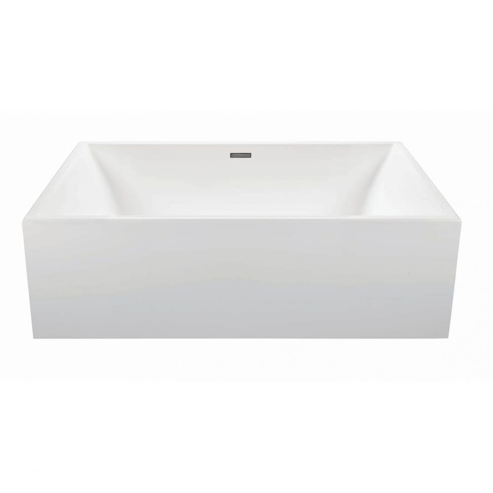 Owen Dolomatte Freestanding Sculpted Air Bath - White (66X35.75)