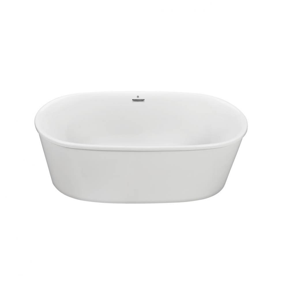 Adel 3 Dolomatte Freestanding Soaker - White (66X31)