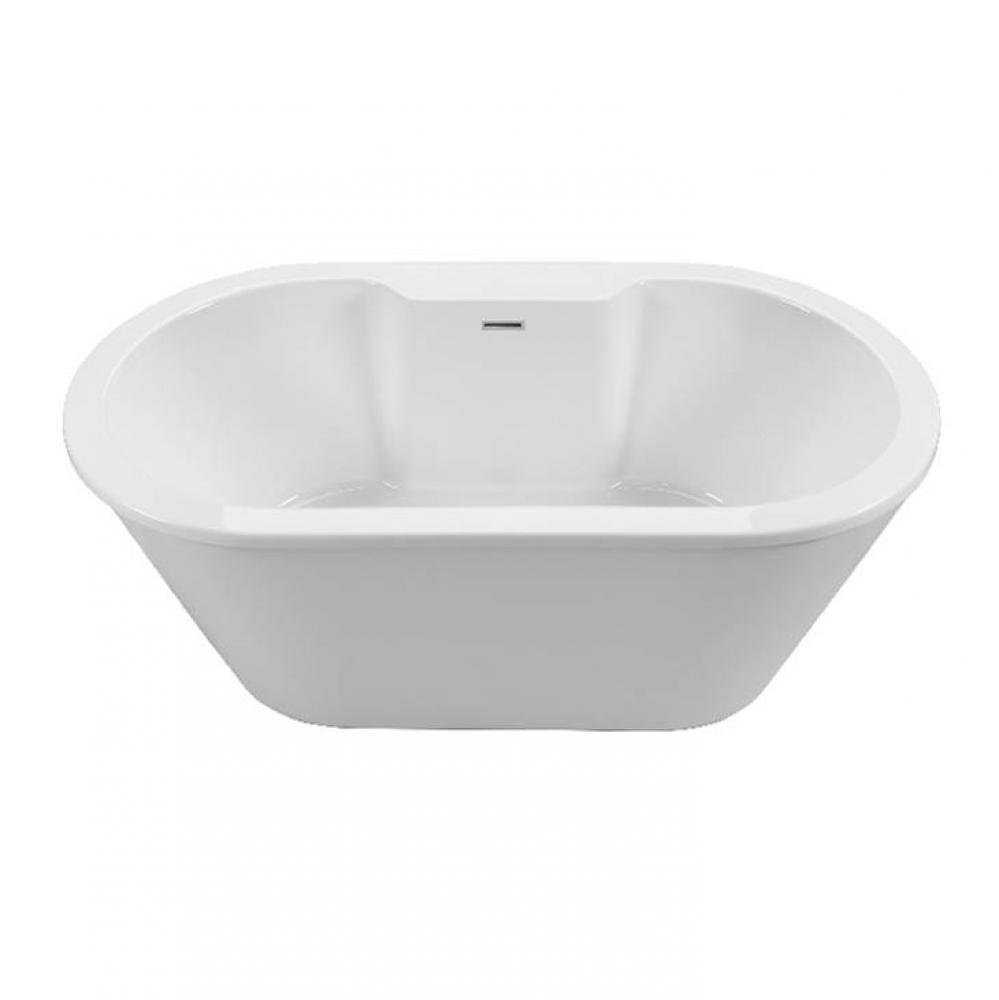 New Yorker 12 Acrylic Cxl Freestanding Faucet Deck Air Bath - White (66X36)