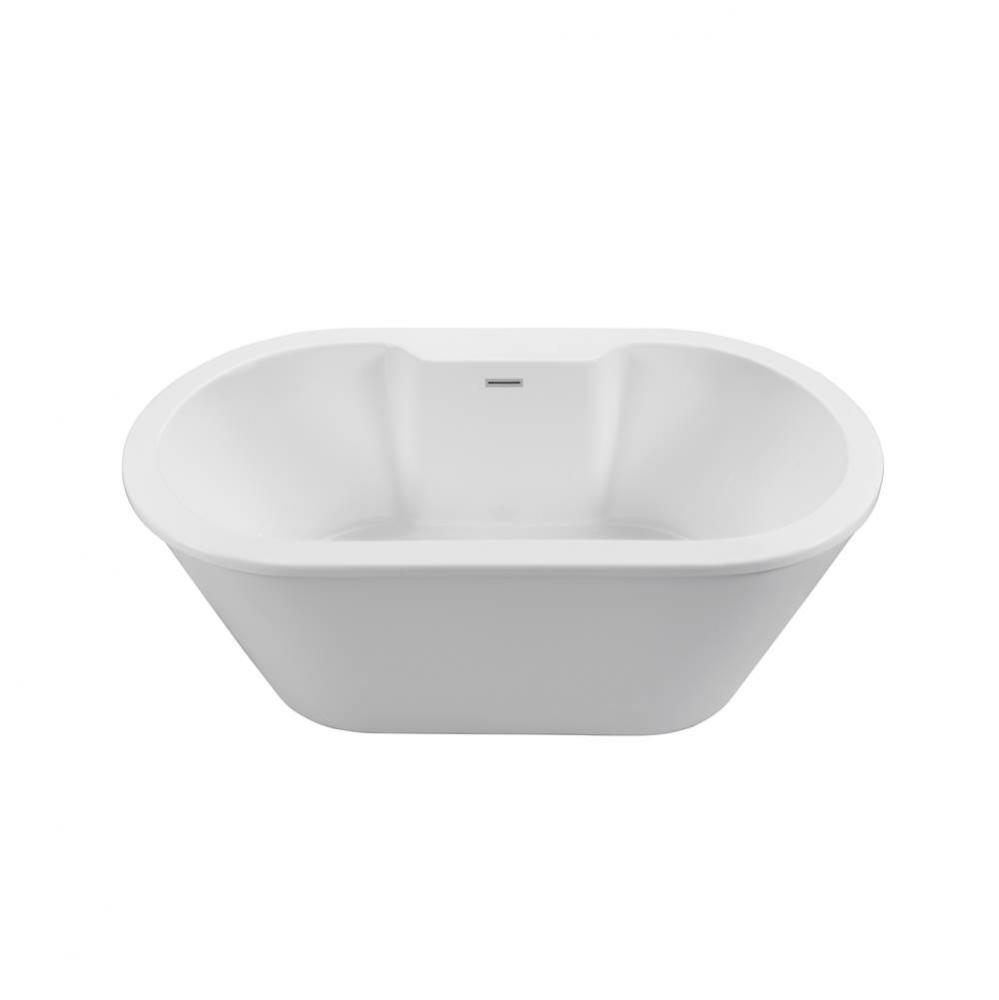 New Yorker 12 Dolomatte Freestanding Faucet Deck Air Bath Elite - White (66X36)