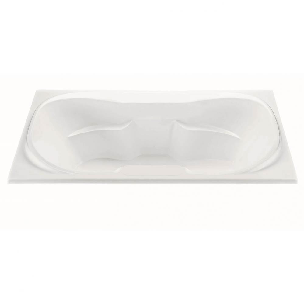 Tranquility 1 Dolomatte Drop In Air Bath/Microbubbles - White (72X42)