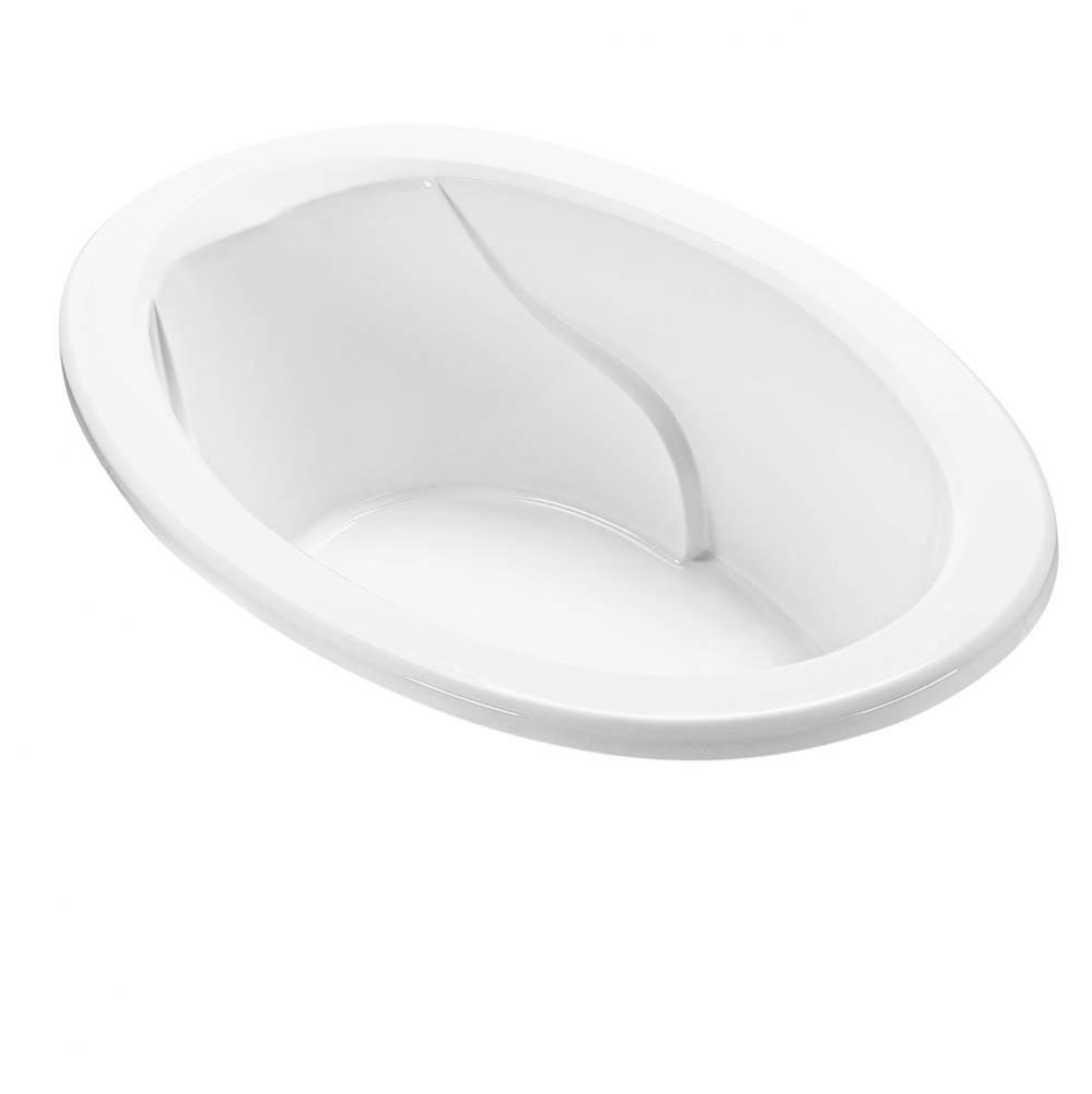 Adena 5 Acrylic Cxl Oval Drop In Soaker - Biscuit (63X41.25)