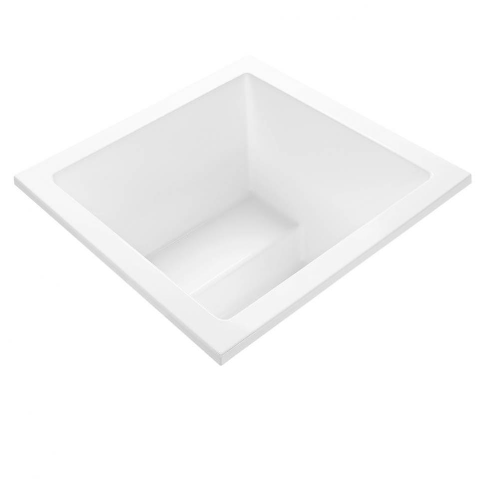 Kalia 2 Acrylic Cxl Drop In Air Bath Elite/Mircrobubbles - White (48X48)