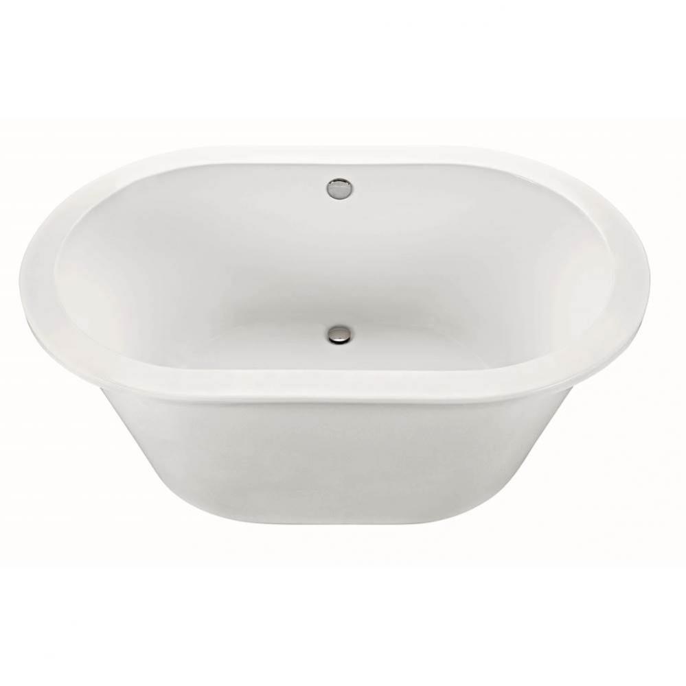 New Yorker 4 Dolomatte Freestanding Air Bath - White (65.5X41.5)