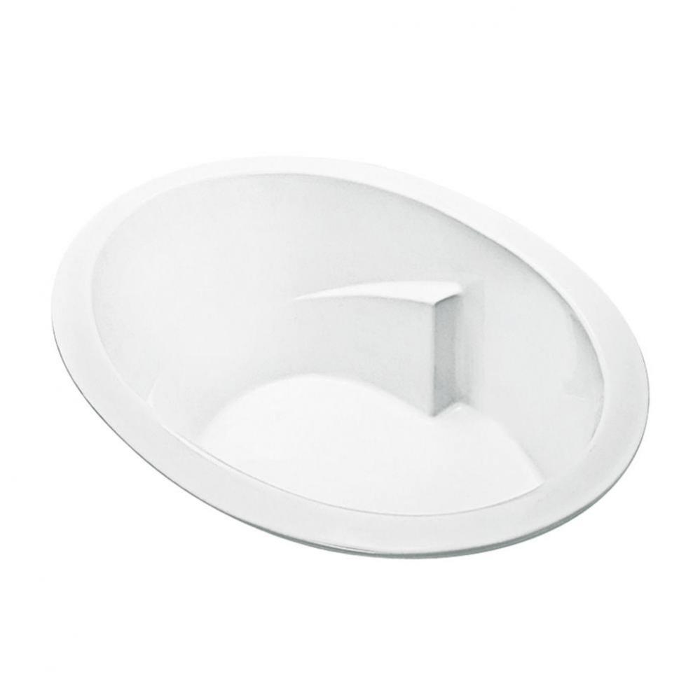 Adena 6 Acrylic Cxl Oval Drop In Air Bath Elite/Stream - Biscuit (63X41.25)