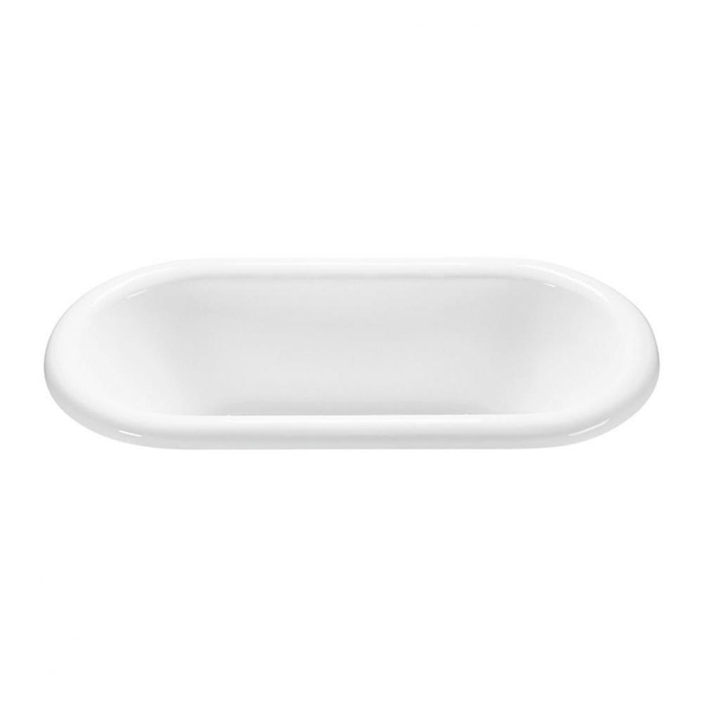 Melinda 2 Acrylic Cxl Drop In Air Bath/Microbubbles - White (71.625X35.5)