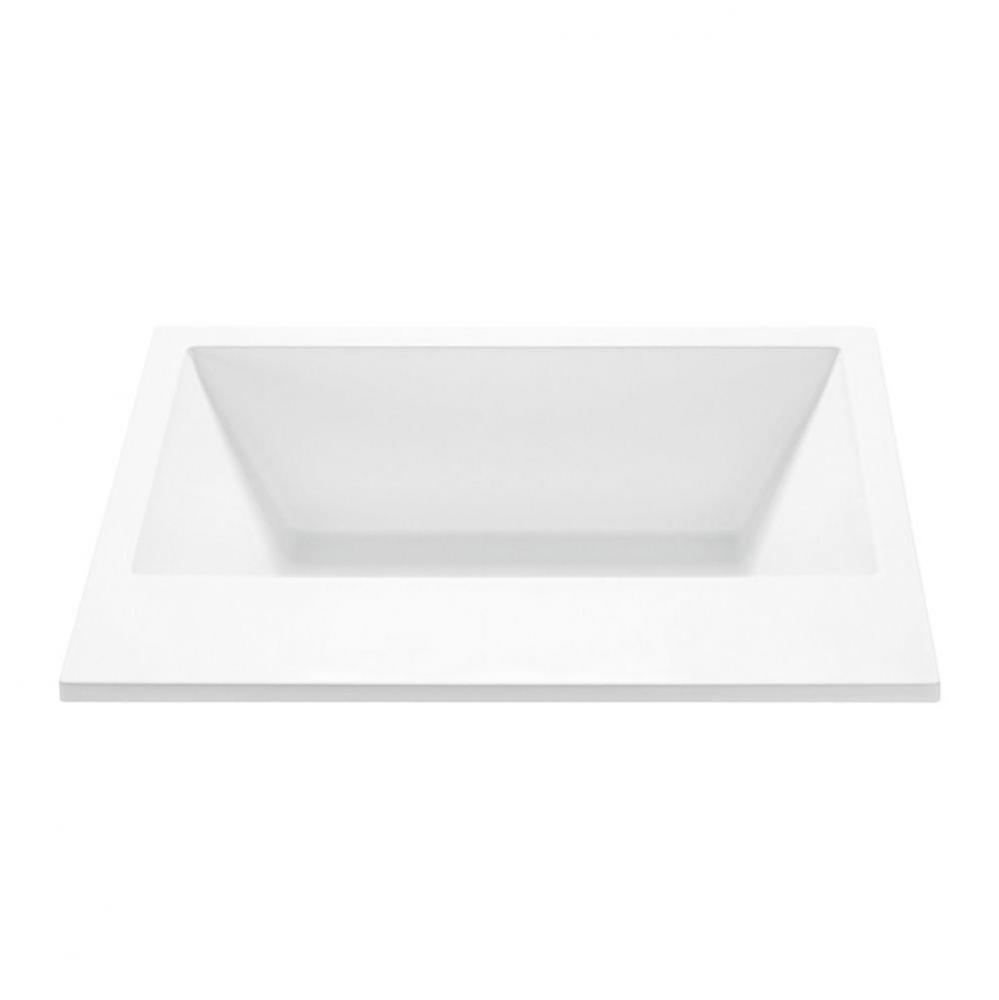 Metro 2 Acrylic Cxl Undermount Air Bath Elite/Microbubbles - White (60.125X42)