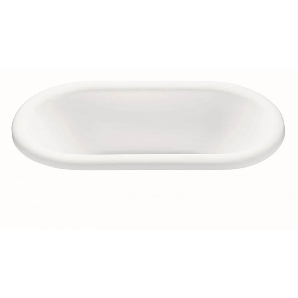 Melinda 3 Dolomatte Drop In Air Bath/Microbubbles - White (65.5X35)