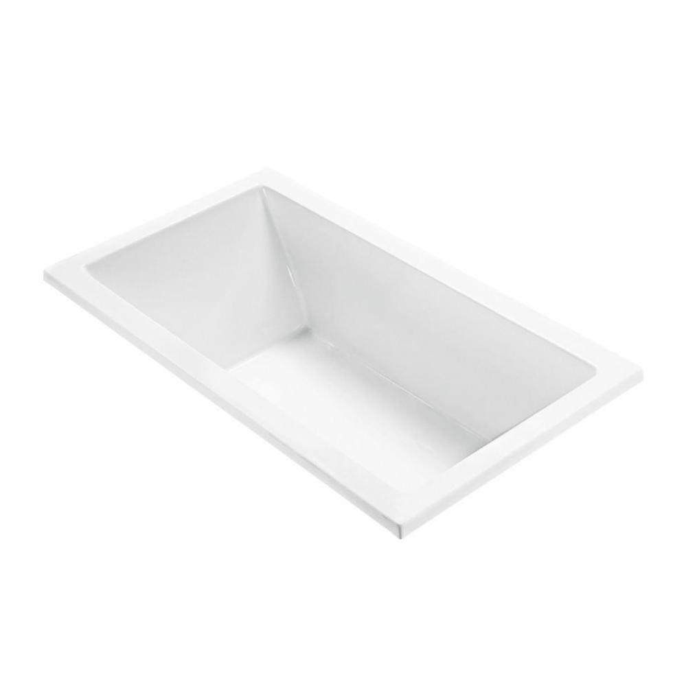 Andrea 5 Acrylic Cxl Undermount Microbubbles - White (66X36)