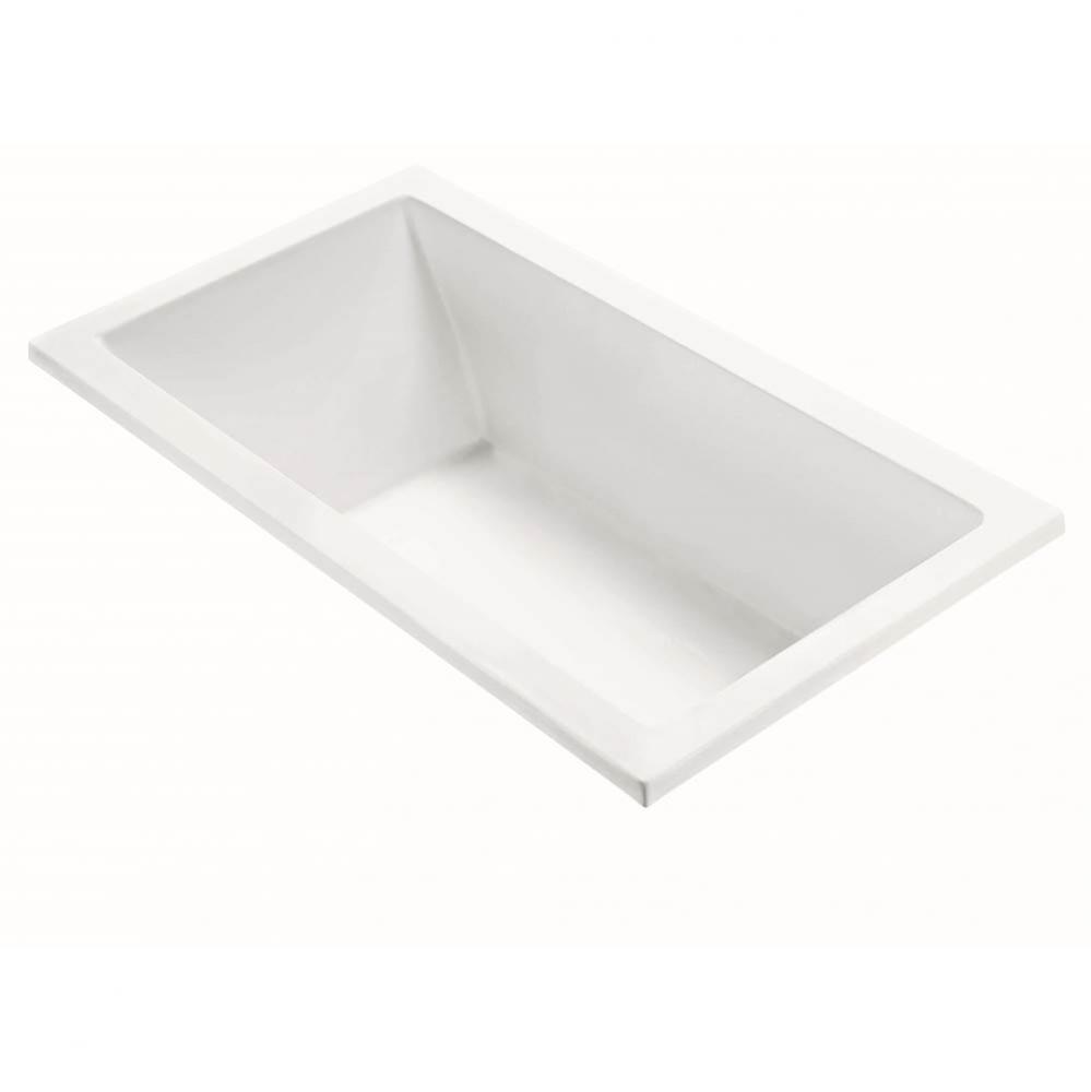 Andrea 5 Dolomatte Drop In Air Bath/Microbubbles - White (66X36)