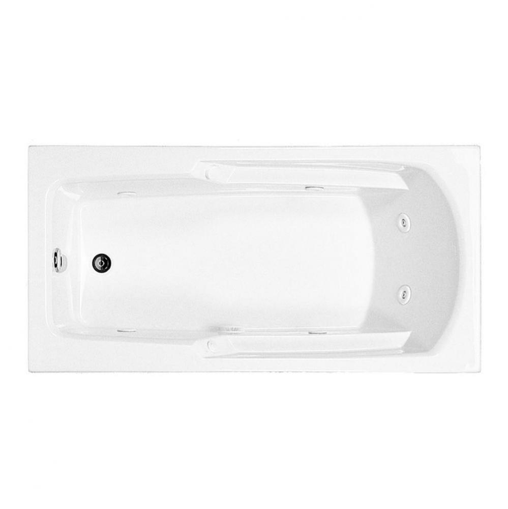 60X30 WHITE WHIRLPOOL BATH-BASICS