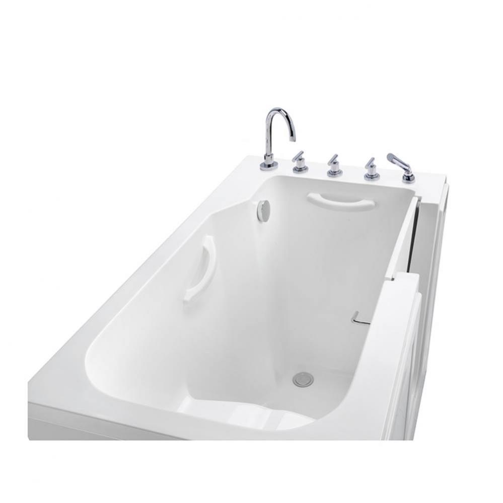 Walk-In Acrylic Cxl Alcove Whirlpool - White (51.5X30.25)