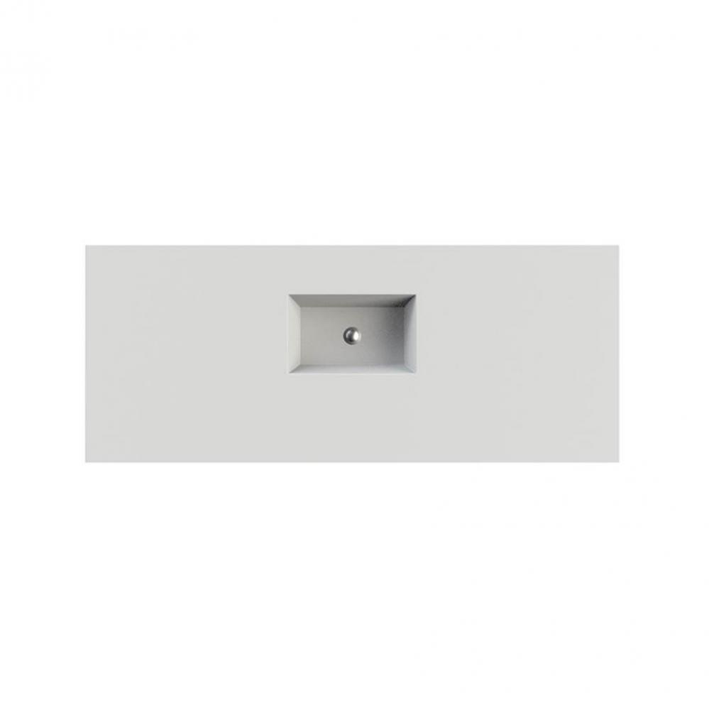 63-74'',ESS COUNTER SINK,PETRA-9,DOUBLE BOWL,GLOSS WHITE